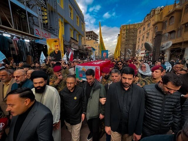1703683751 882 تشییع پیکر سردار سپاه قدس در نجف