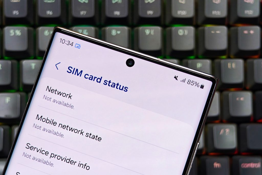 رفع مشکل Not Registered on network در گوشی سامسونگ