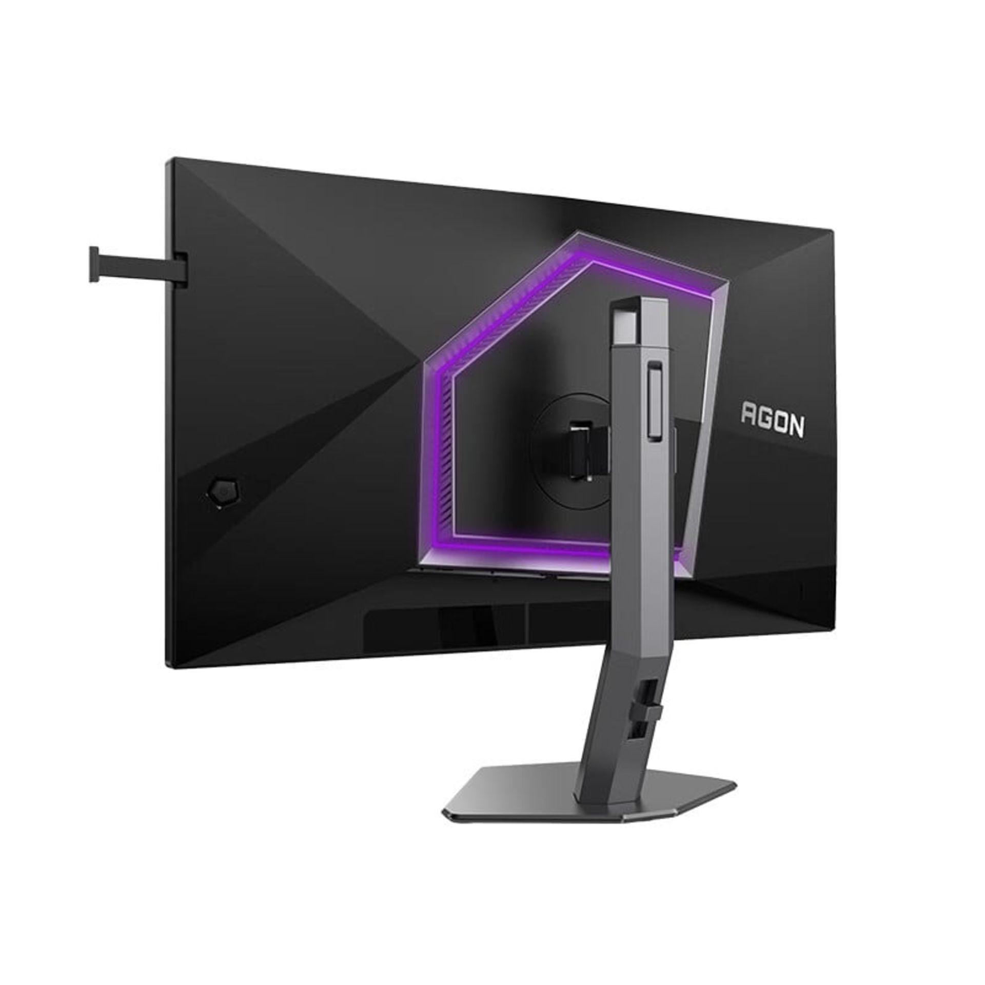 مانیتور تازه AOC پنل ۵۴۰ هرتز دارد_کویر دانش 9 نمای پشت مانیتور AOGN 6 Pro