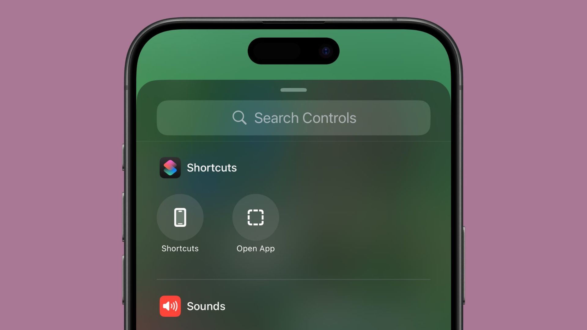 گزینه های جدید در کنترل سنتر ios 18