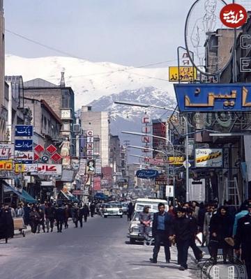 خیابان لاله زار تهران در دهه ۴۰ این شکلی بود+عکس