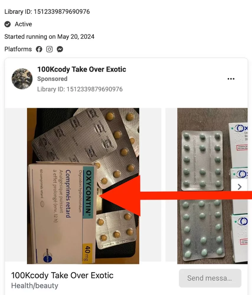 احضار مارک زاکربرگ به کنگره برای تبلیغات مواد مخدر در اینستاگرام