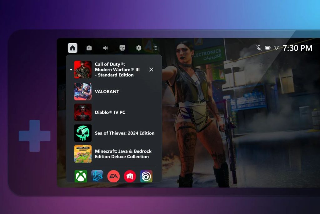 مایکروسافت با Game Bar کامپکت، تجربه کاربری کنسول‌های دستی ویندوزی را بهتر می‌کند