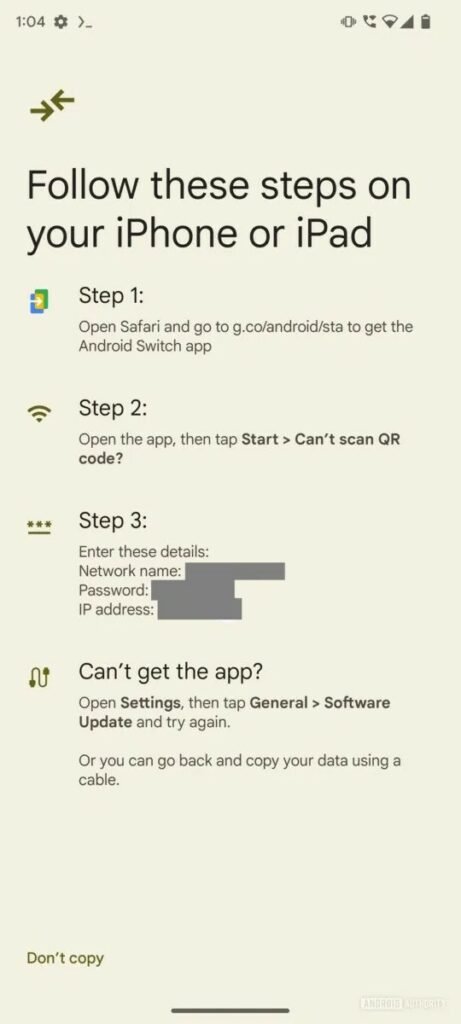 گوگل انگارً نام اپ Switch to Android را به Android Switch تحول میدهد_کویر دانش 4 1726098517 456 گوگل انگارً نام اپ Switch to Android را به Android