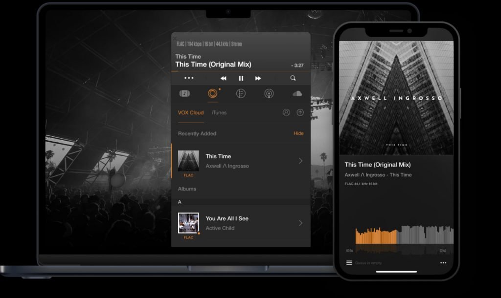 پلیر VOX آیفون
