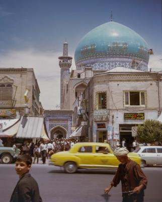 مسجد گوهرشاد مشهد سال ۱۳۴۹ خورشیدی