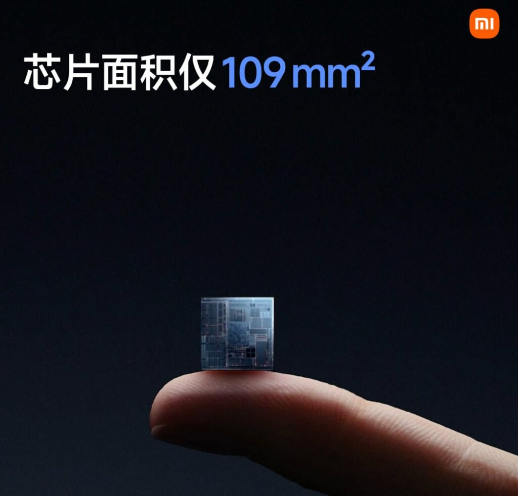 اندازه پردازنده شیائومی