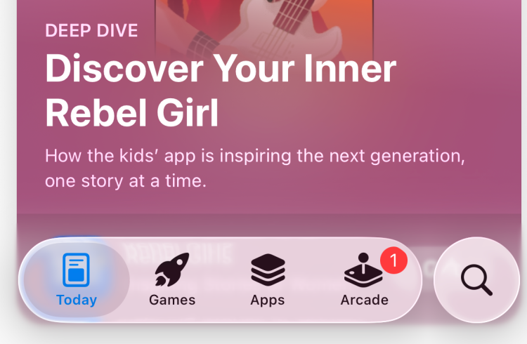 اپل یک گام عقب‌تر رفت؛ کاهش شفافیت عناصر رابط کاربری در بتای iOS 26