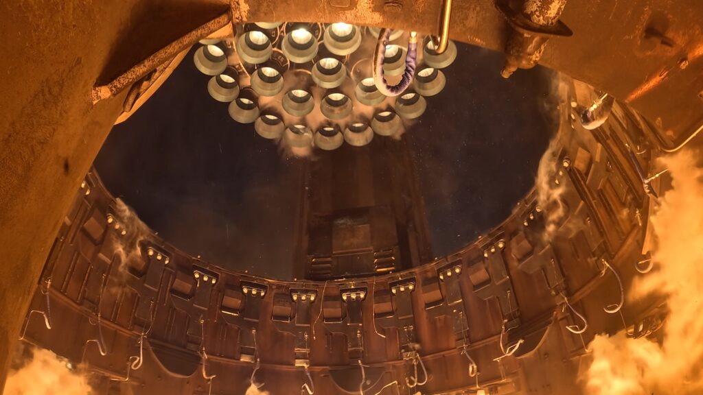 تصاویر دهمین پرتاب استارشیپ