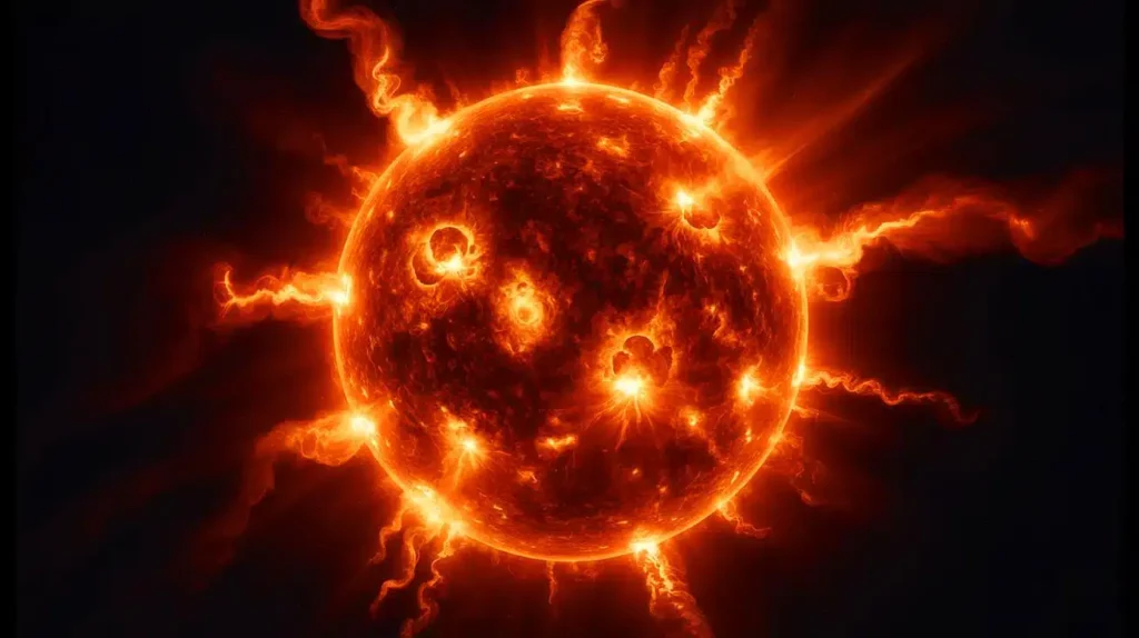 طوفان خورشیدی