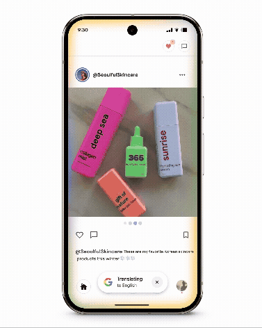 قابلیت ترجمه مدام برای Circle to Search در اندروید معارفه شد_کویر دانش 3 بهروزرسانی مهم Circle to Search در گوگل